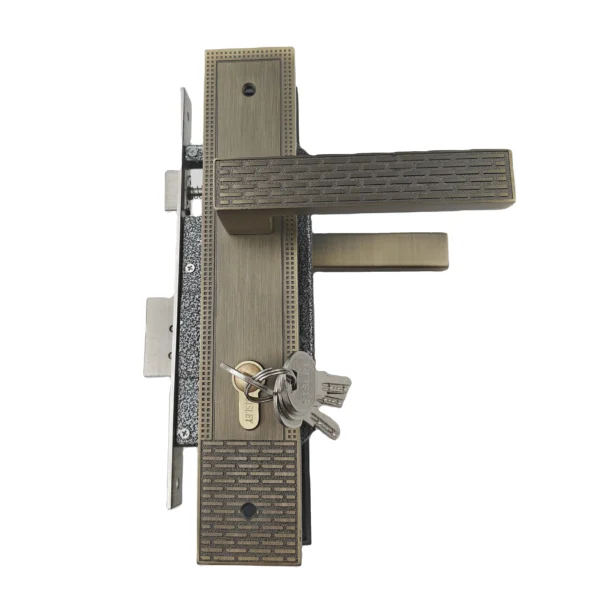 Poignée de porte avec serrure intégrée – Image 4
